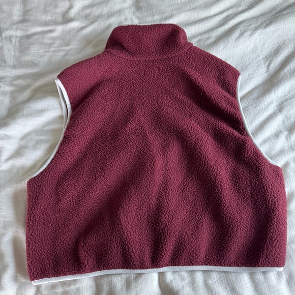 FP Movement Hit The Slopes Fleece Vest Oxblood Multi L - Picture 9 of 10